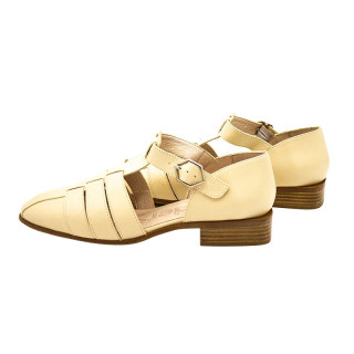 SANDALIA TIPO CANGREJERA BEIGES