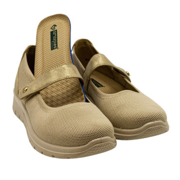 MERCEDITA ELASTICA BEIGE