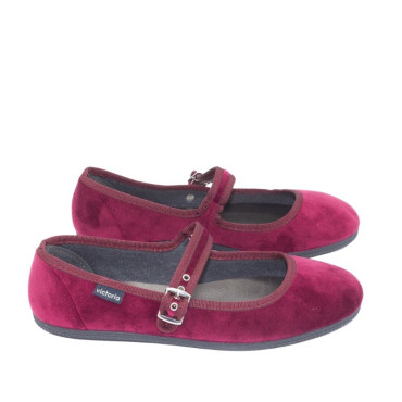 MERCEDITAS TERCIOPELO BURDEOS