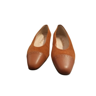 SALON CUÑA ANTE Y PIEL CUERO