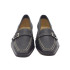 MOCASIN TACON NEGRO CON HEBILLA