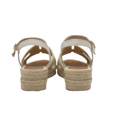 ALPARGATA BICOLOR BLANCA