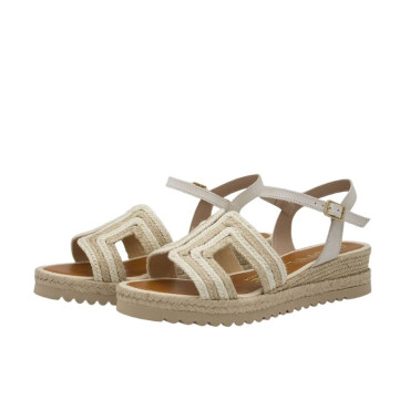 ALPARGATA BICOLOR BLANCA