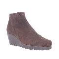 BOTIN CUÑA ANTE ELASTICO MARRON