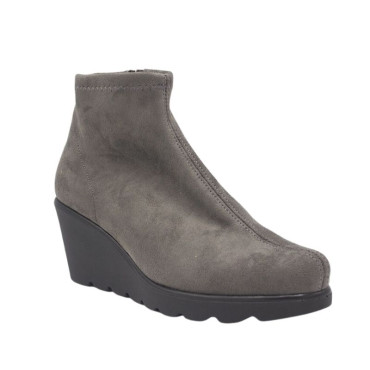 BOTIN CUÑA ANTE ELASTICO GRIS