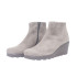 BOTIN CUÑA ANTE ELASTICO GRIS