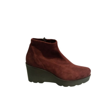 BOTIN CUÑA ANTE ELASTICO BURDEOS