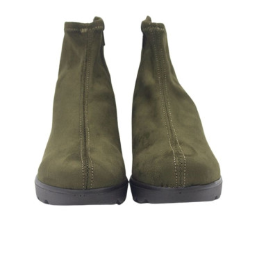 BOTIN CUÑA ANTE ELASTICO VERDE