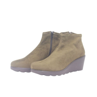BOTIN CUÑA ANTE ELASTICO VERDE