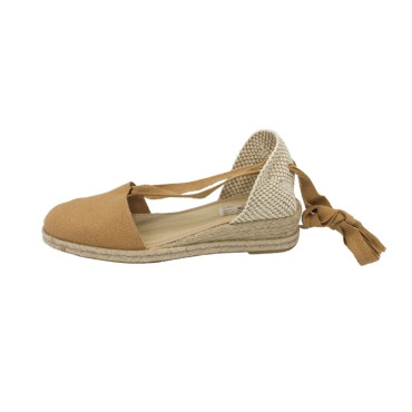 ALPARGATA CON CINTAS CRUDO