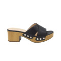 ZUECO PIEL NEGRO
