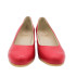 ZAPATO CUÑA ALTA PIEL ROJO
