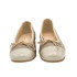 BAILARINA CON TACÓN MEDIO TOPO-BEIGE