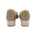 BAILARINA CON TACÓN MEDIO TOPO-BEIGE
