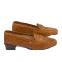 MOCASIN CON ANTIFAZ Y TACON COCO CAMEL