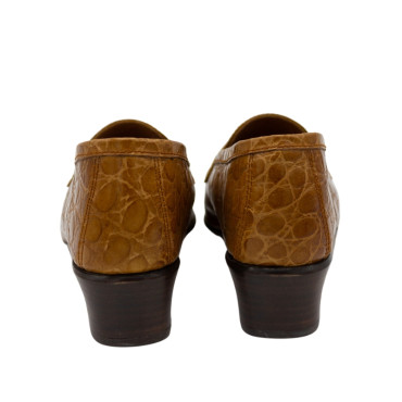 MOCASIN CON ANTIFAZ Y TACON COCO CAMEL