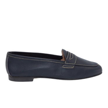 MOCASIN CON ANTIFAZ AZUL