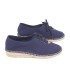 ALPARGATA CON CORDONES AZUL