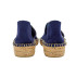 ALPARGATA CON TIRAS ELASTICAS AZUL