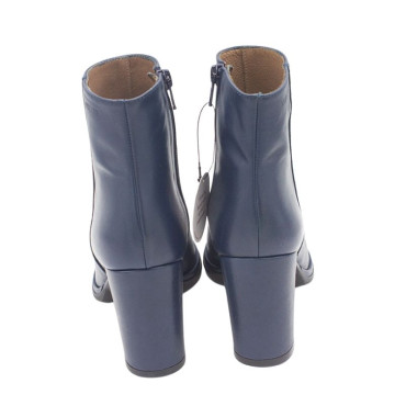 BOTIN PIEL TACON ALTO MARINO