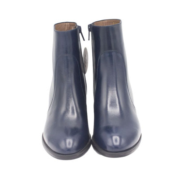 BOTIN PIEL TACON MEDIO MARINO