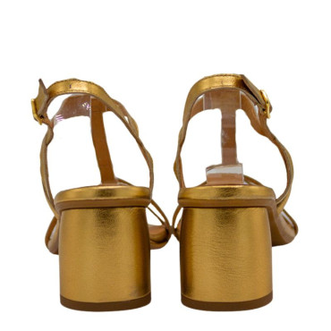 SANDALIA DE INSPIRACION EGIPCIA ORO