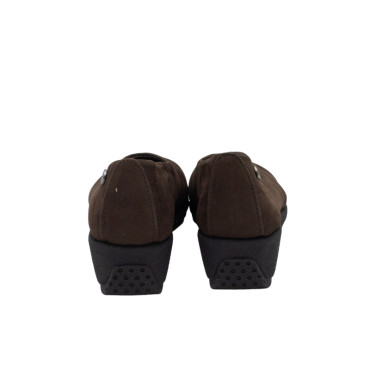 SALON CON CUÑA NOBUK MARRON