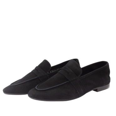 MOCASIN DE PALA ALTA ANTE NEGRO