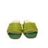 SANDALIA TIRAS DE PIEL VERDE