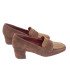 MOCASIN CON TACON ANTE Y PIEL MARRON