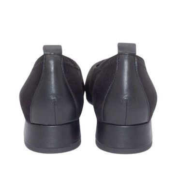 SALON BAJO ELÁSTICO NEGRO