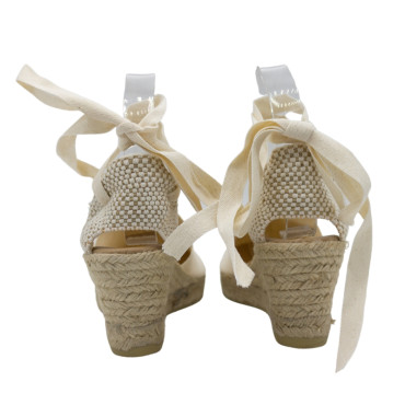 ALPARGATA VALENCIANA CINTAS BEIGE