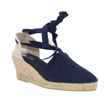 ALPARGATA VALENCIANA CINTAS AZUL