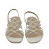 SANDALIAS NUDOS BLANCO