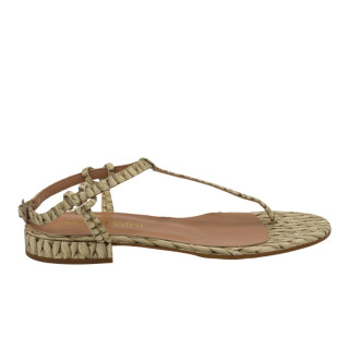 SANDALIA DEDO BEIGE