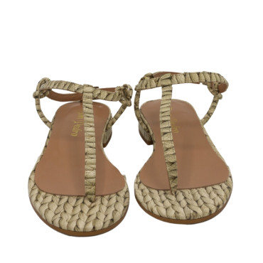 SANDALIA DEDO BEIGE