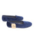 SLIPER TERCIOPELO AZUL