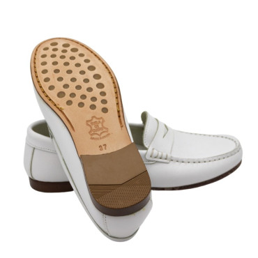 MOCASIN CON ANTIFAZ BLANCO