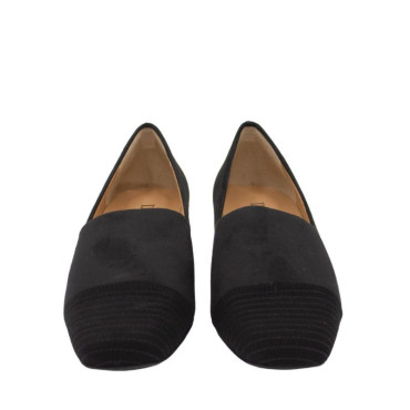 ZAPATO SPORT ELÁSTICO ANTE NEGRO