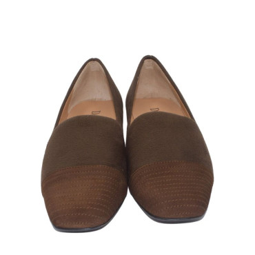 ZAPATO SPORT ELÁSTICO ANTE MARRÓN