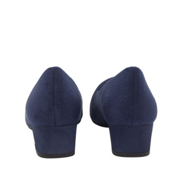 ZAPATO SPORT ELÁSTICO ANTE AZUL