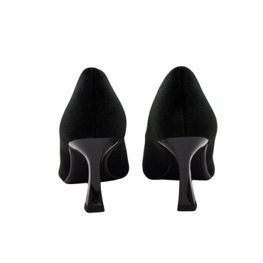 SALÓN ESTILETO TERCIOPELO NEGRO