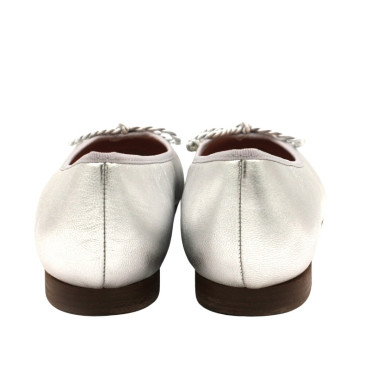 BAILARINA METALIZADA PLATA