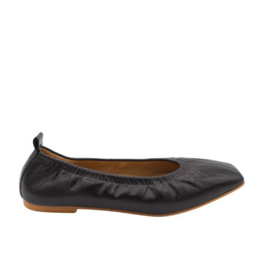 BAILARINA PUNTA CUADRADA NEGRO