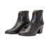 BOTIN ESTILO COWBOY NEGRO