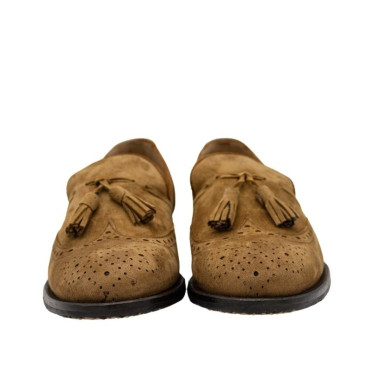 MOCASÍN CON BORLAS ANTE SAKARA