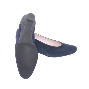 SALON CUÑA BICOLOR AZUL-GRIS