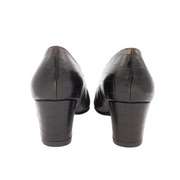 SALÓN PIEL GRABADA EN COCO MARRÓN