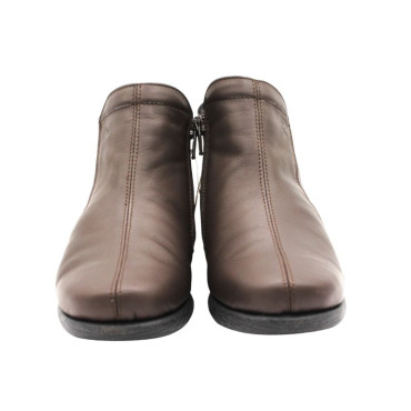 BOTIN DE PIEL MARRÓN