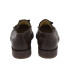MOCASIN CON FLECOS DE ANTE Y BORLAS MARRON